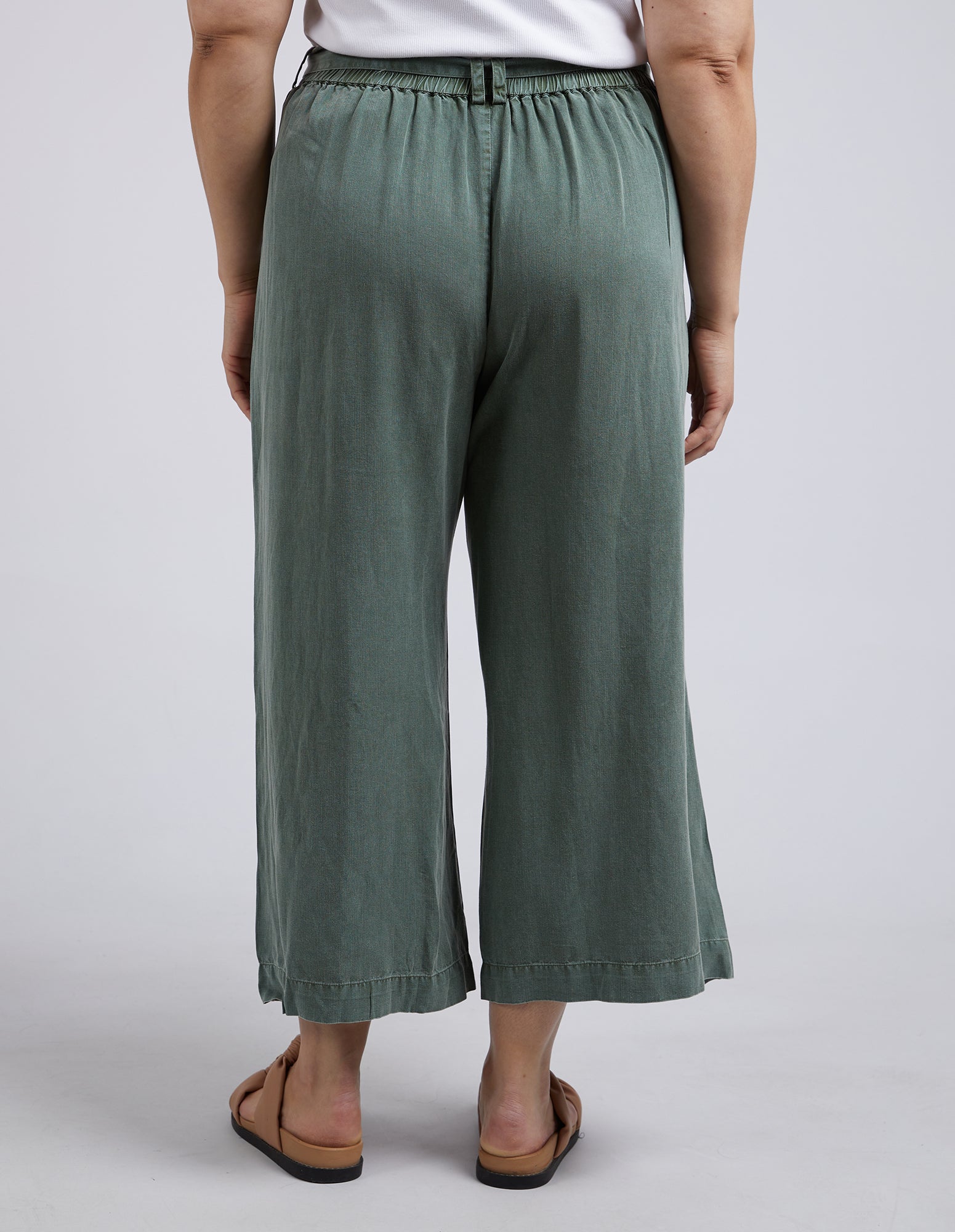 Bliss washed pant Clover