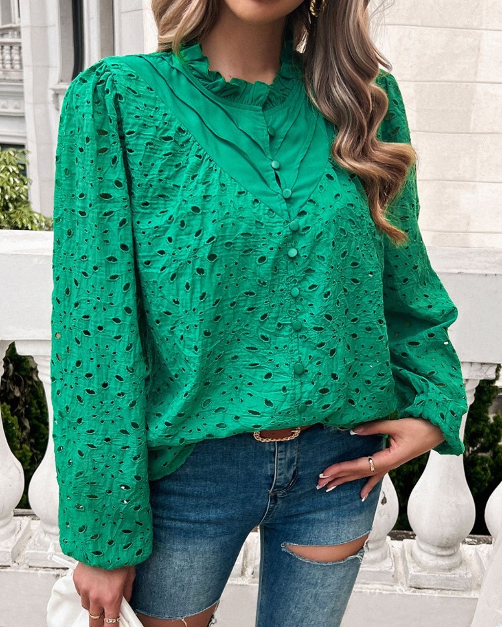 Cami Blouse green