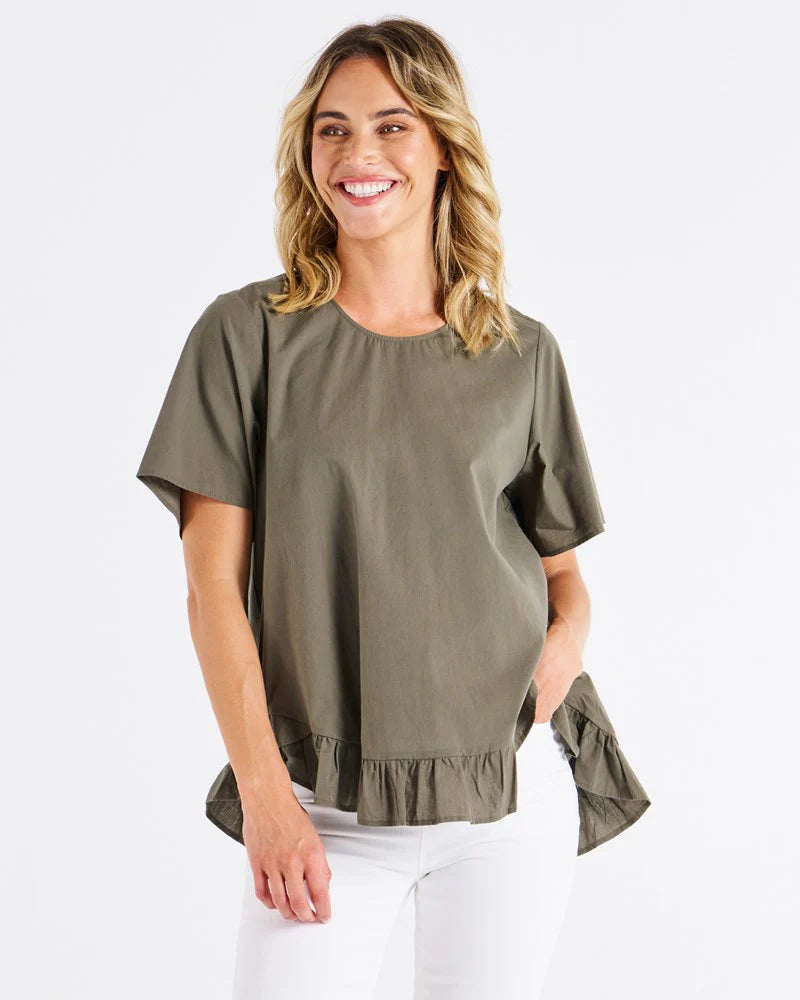 Candice Blouse Olive