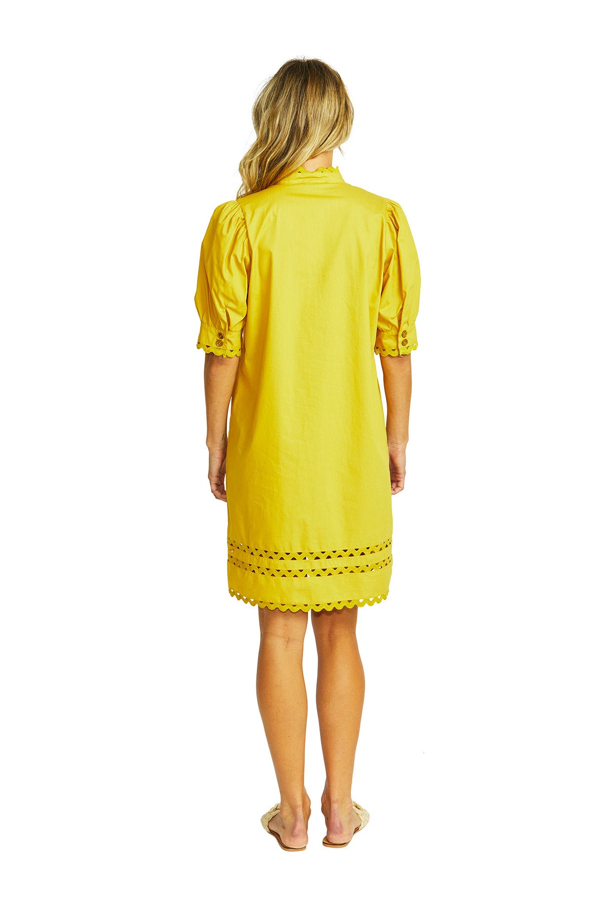 Charlotte Ricrac Dress honey