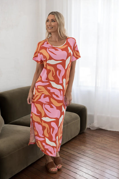 Destiny dress Coral Reef