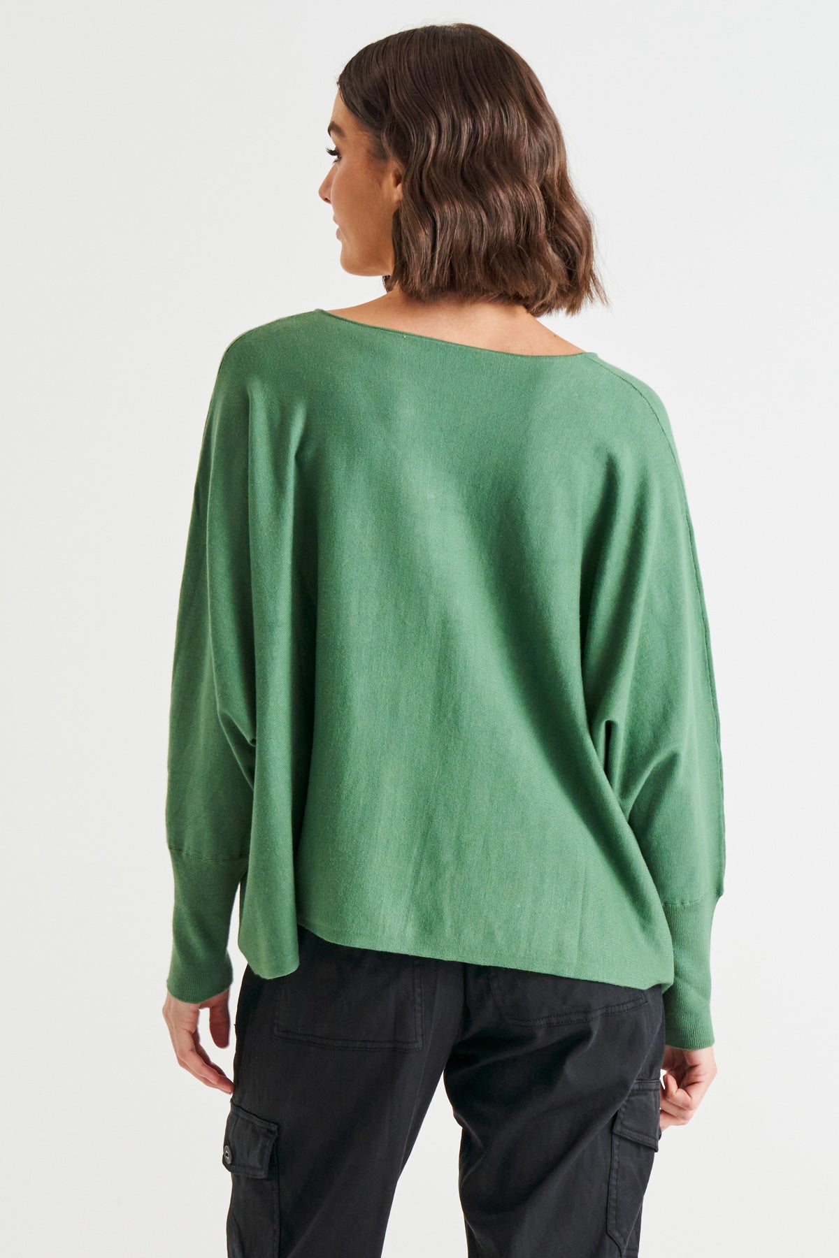 Destiny knit jumper powder green