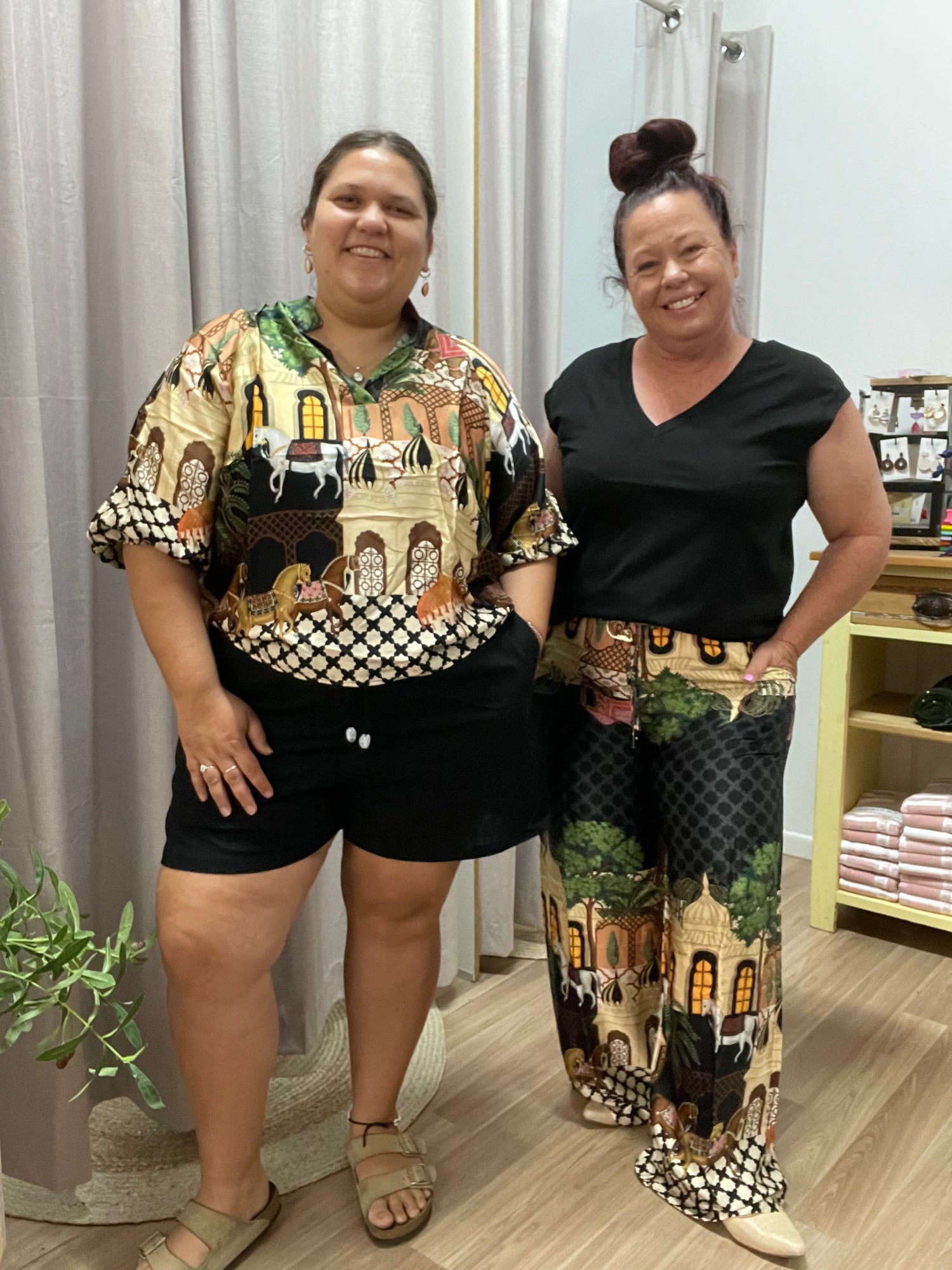 Lacassa Carnival Print Black