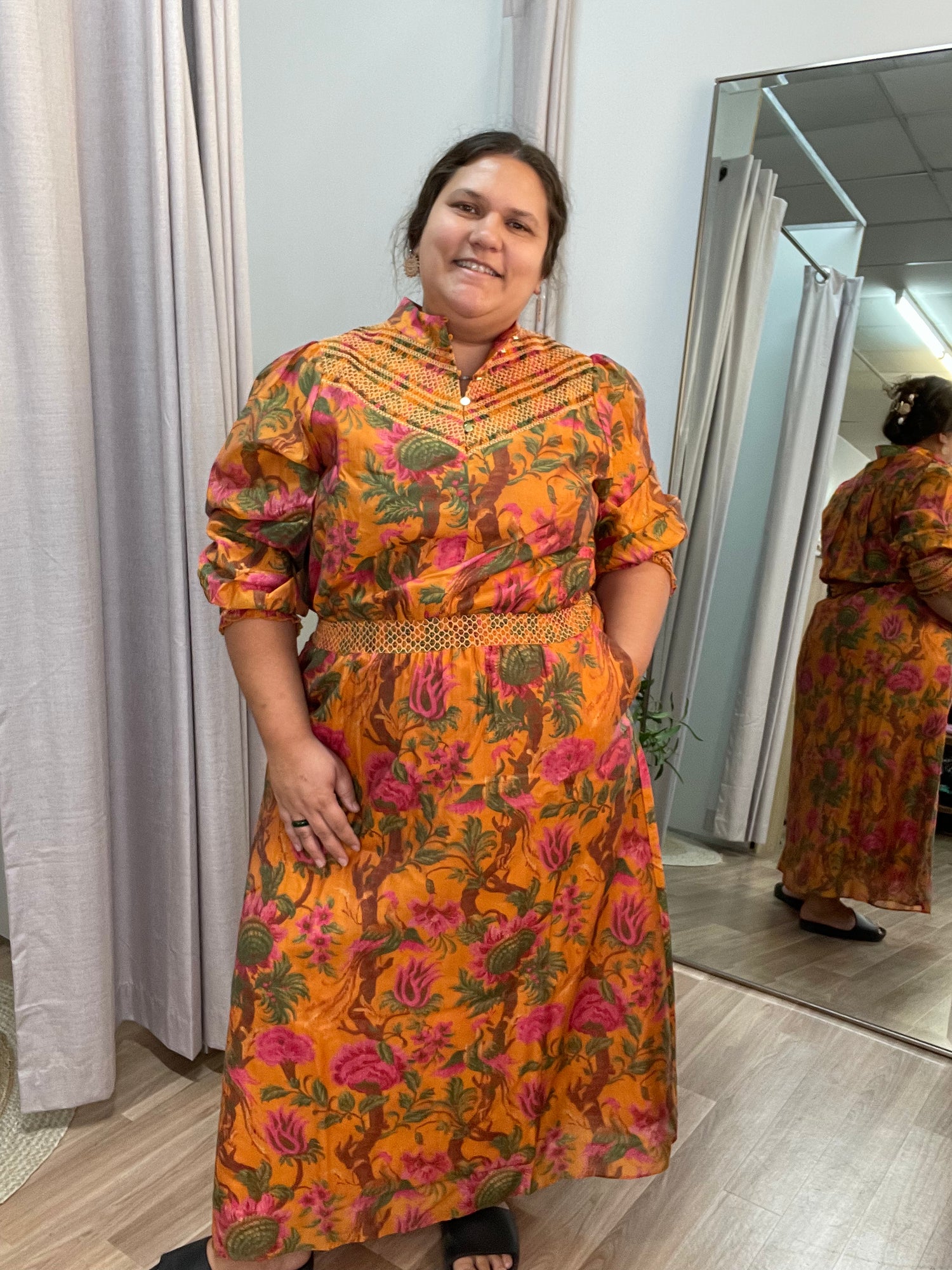 Panama Dress Floral