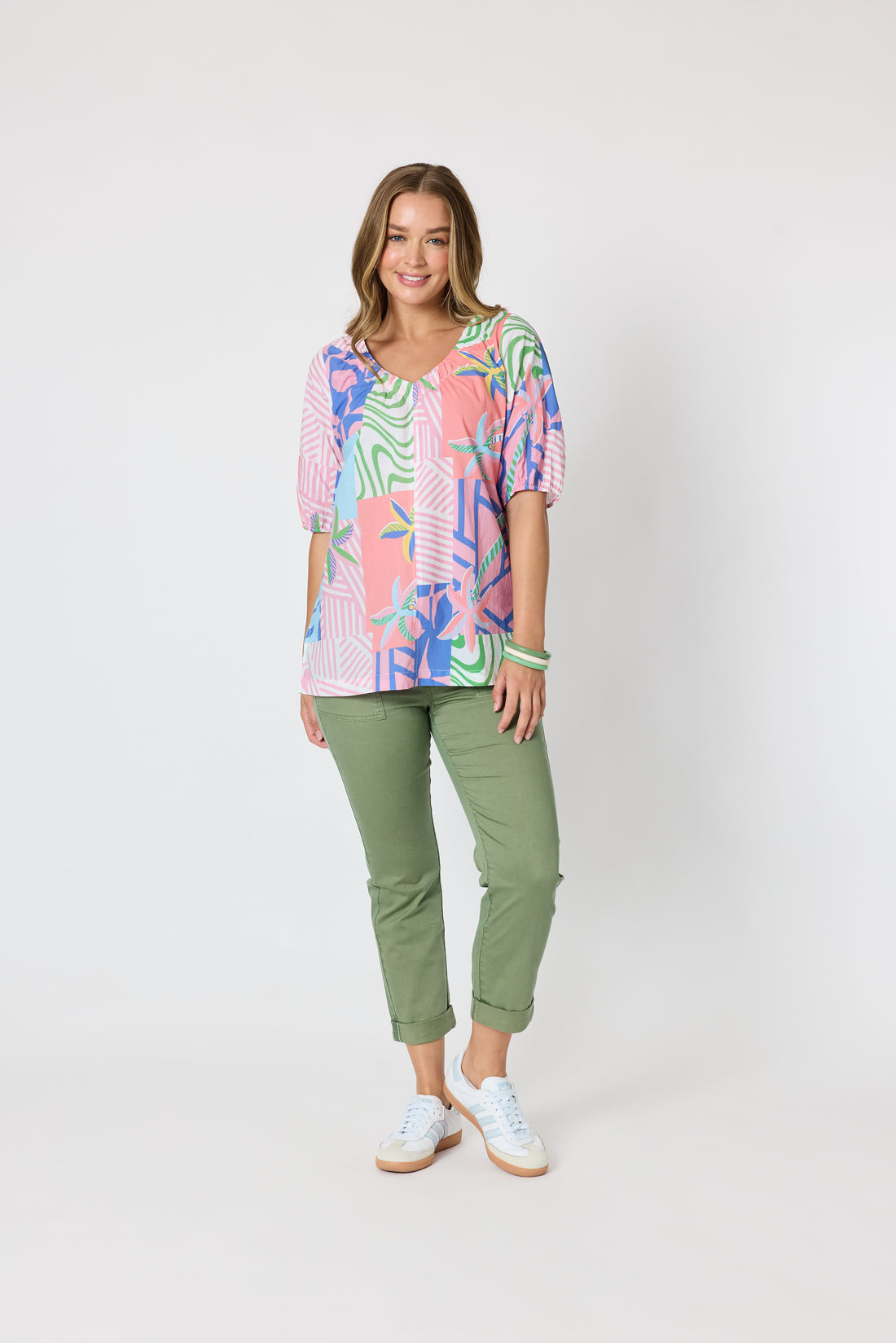 Urban Jungle Print Top