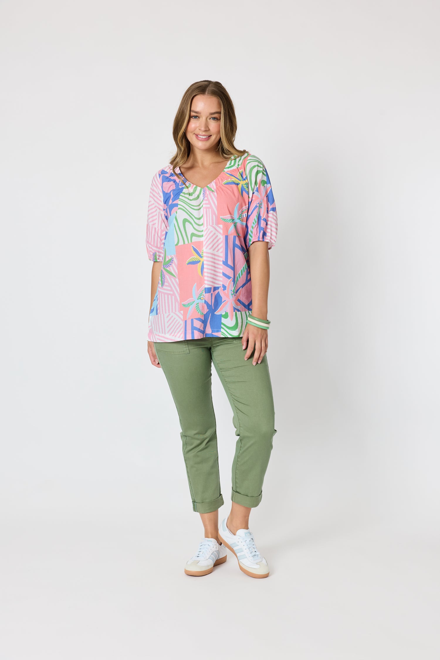Urban Jungle Print Top