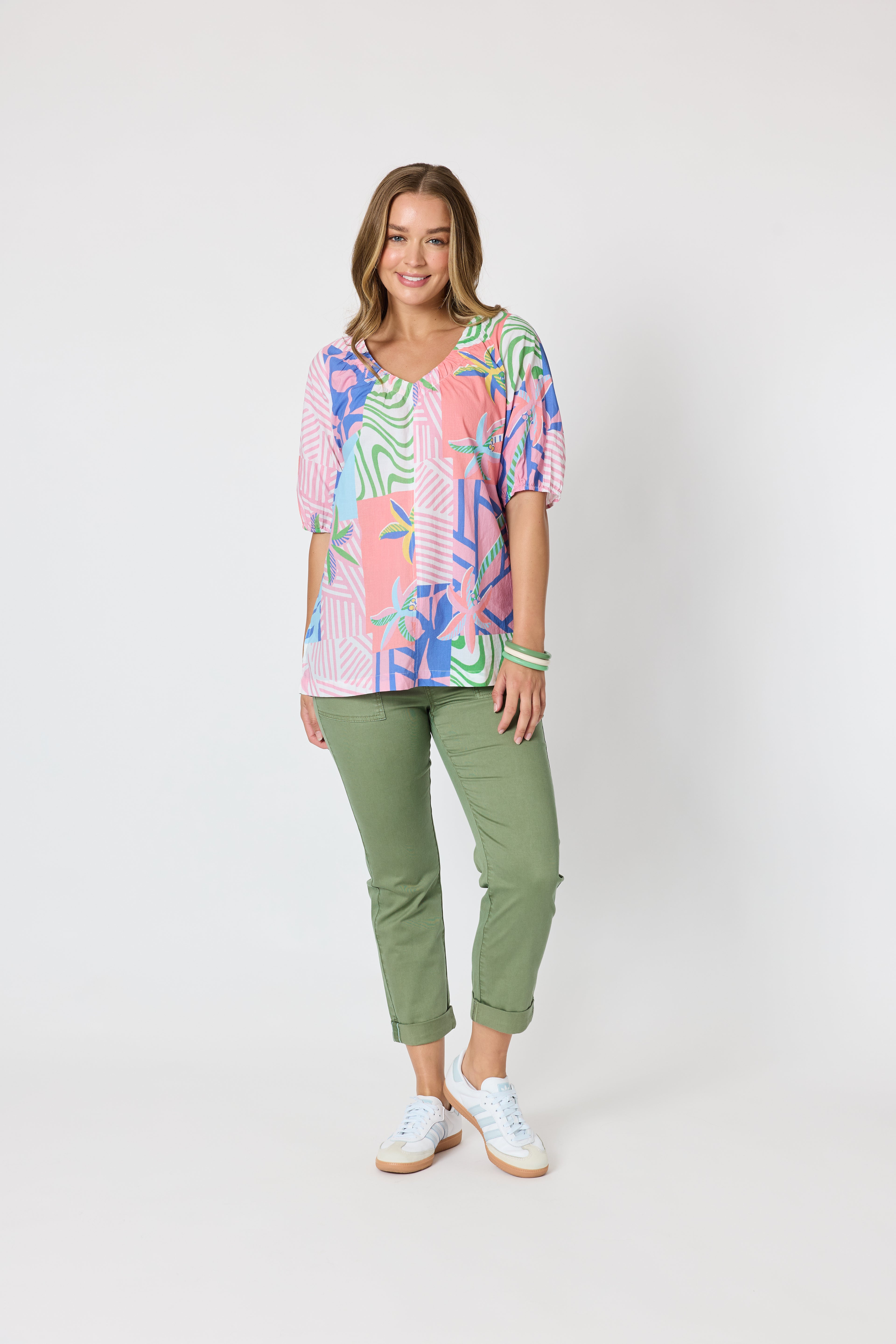 Urban Jungle Print Top