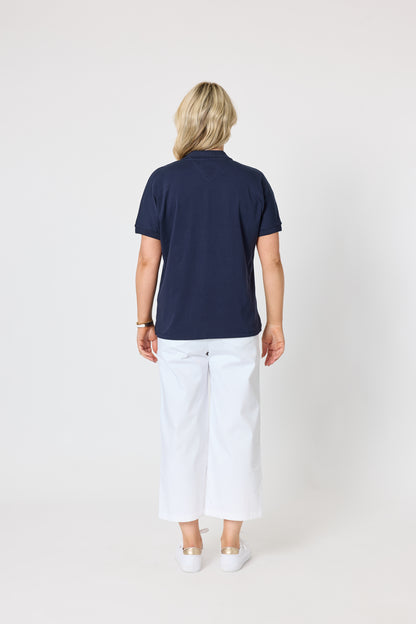 Fairway Polo Top - Navy