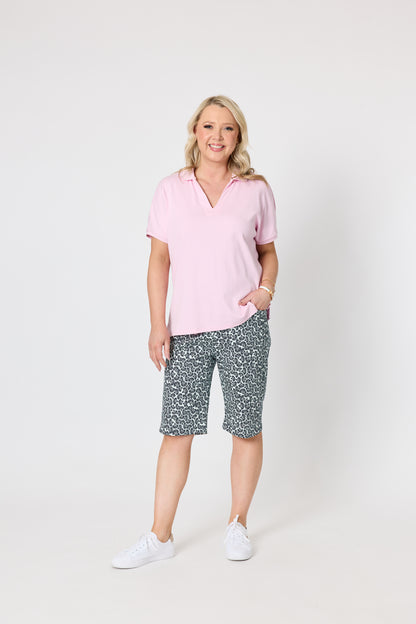 Fairway Polo Top - Pink