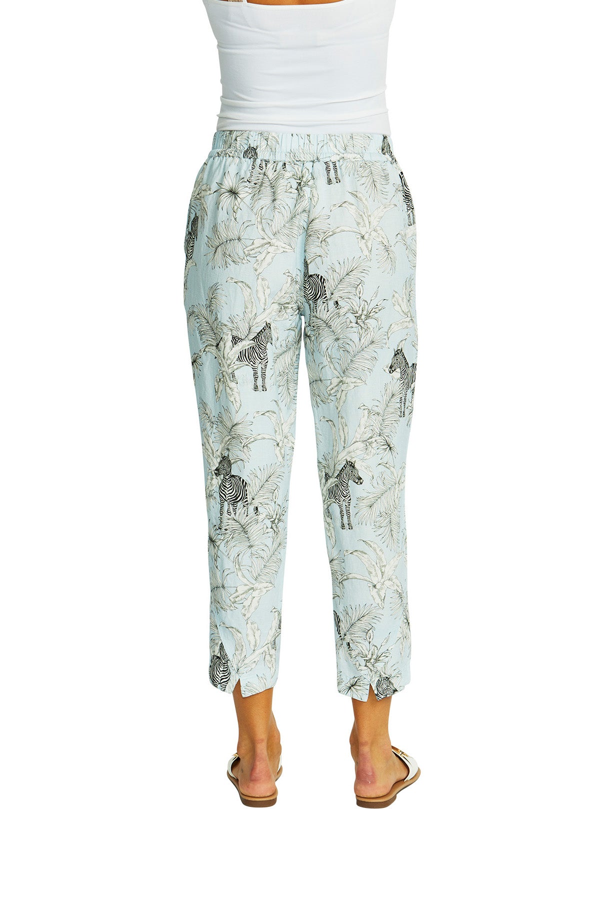 Lena Pullon Pant tropic zebra