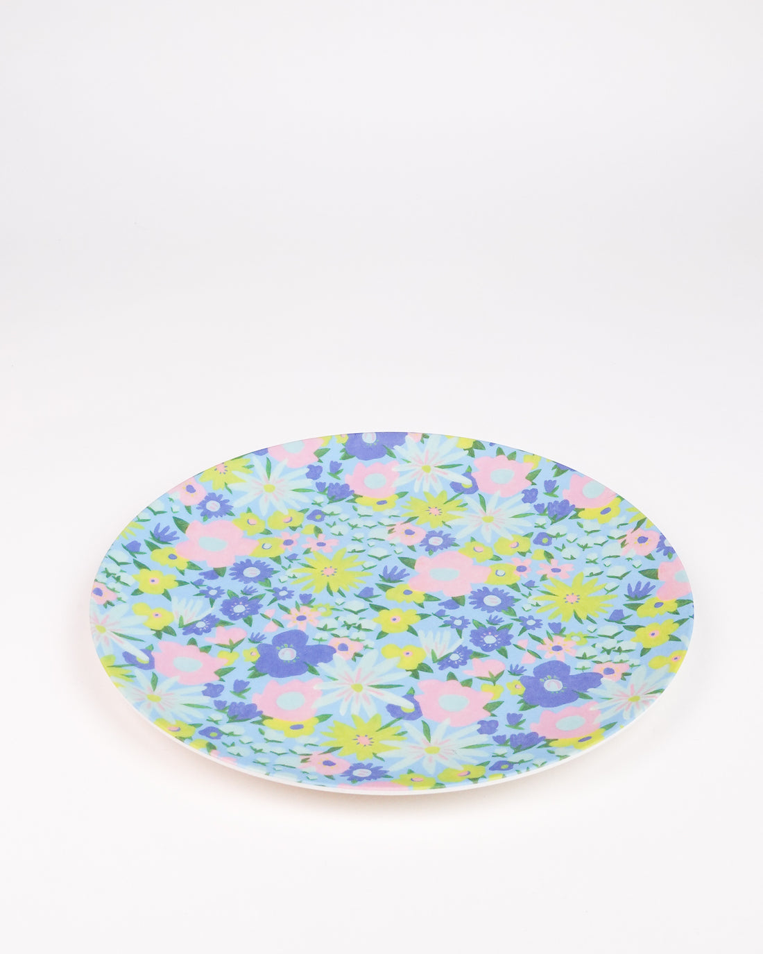 Posy Skies bamboo melamine plates 2 set