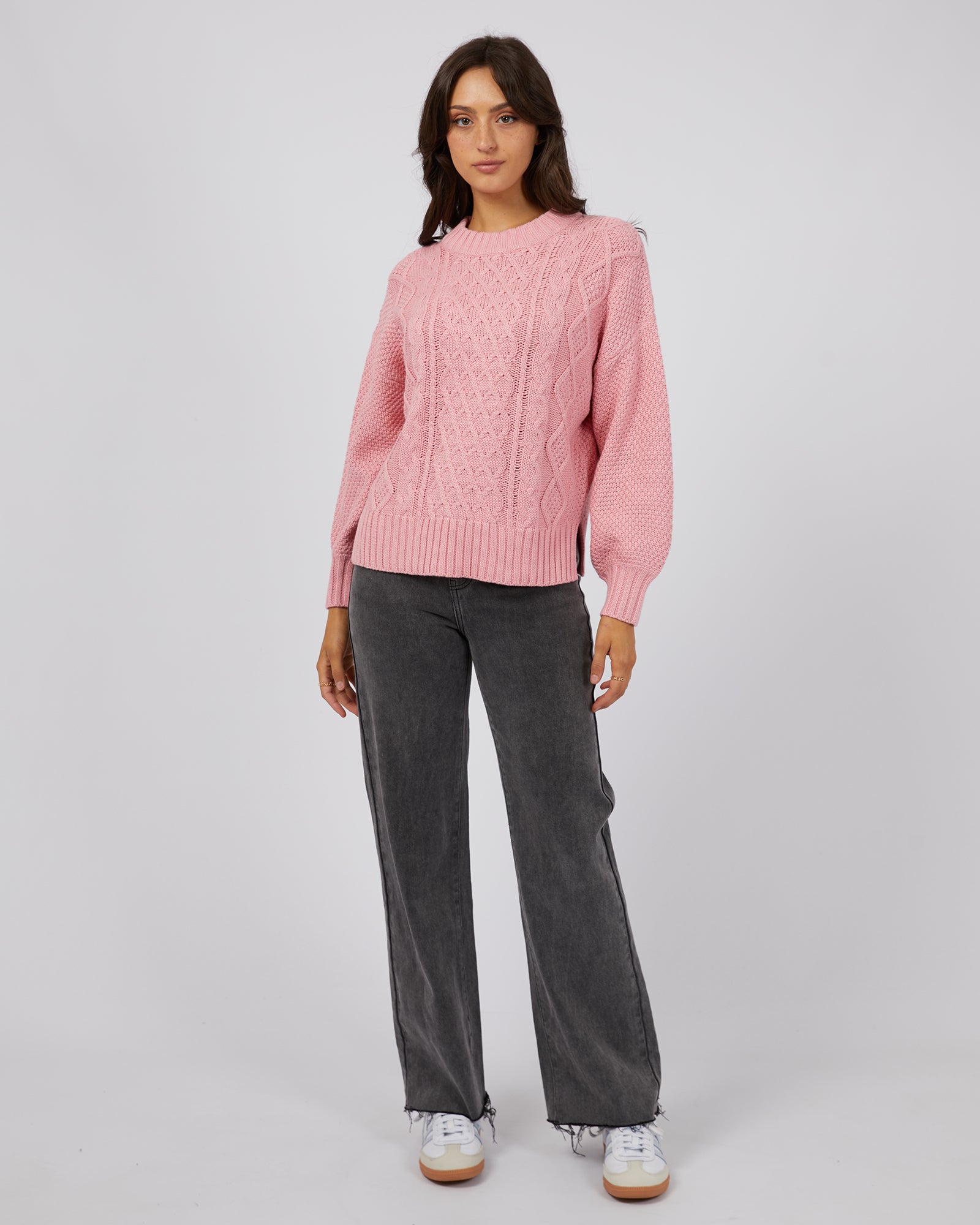 Rue Knit Sweater pink