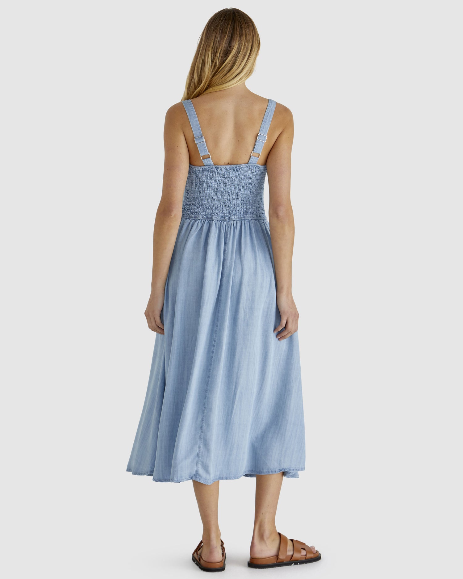 Rye Midi Dress chambray