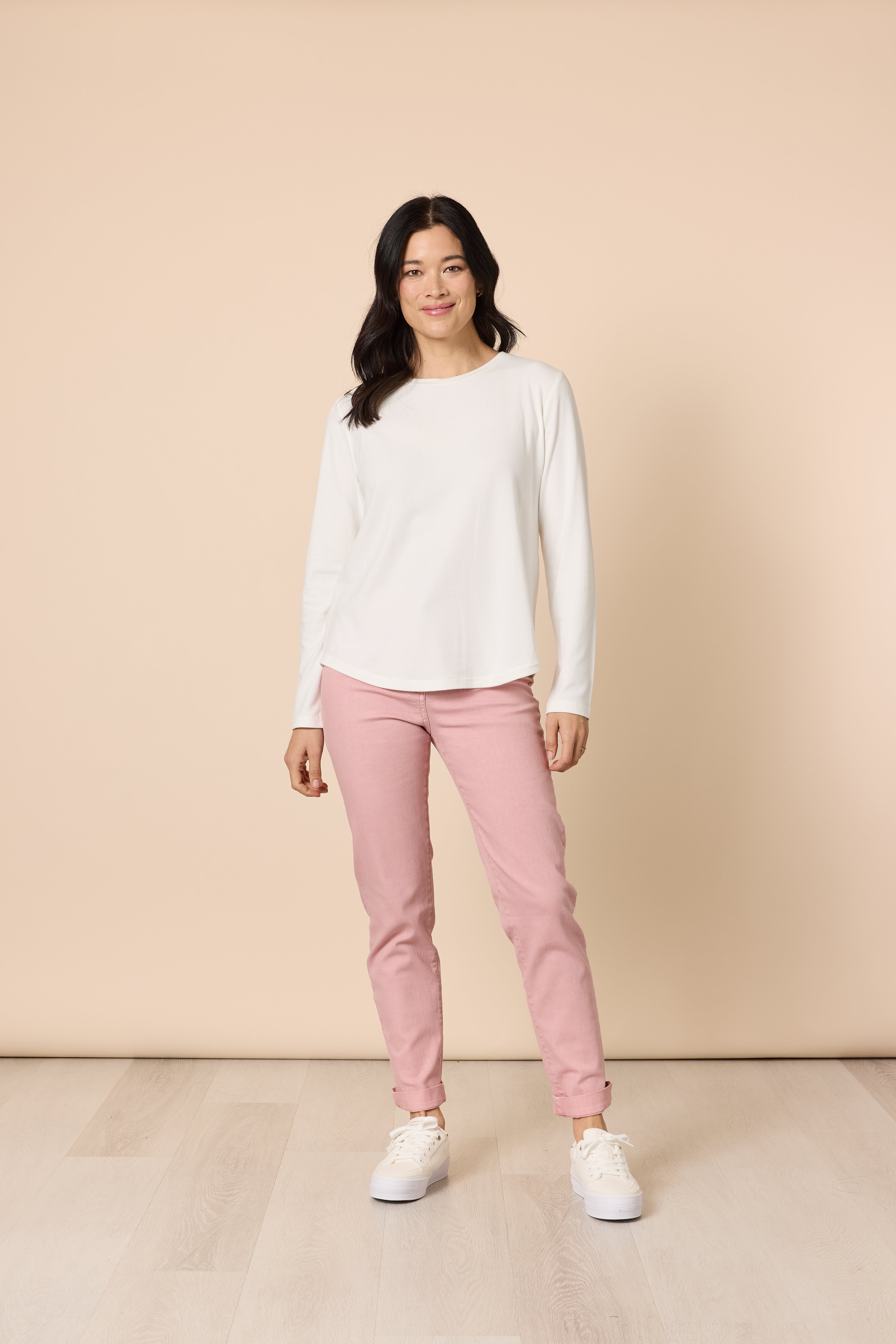 Slim Leg Miracle Denim Jean- Blush
