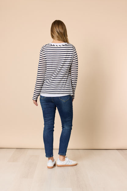 The Duo Stripe Top