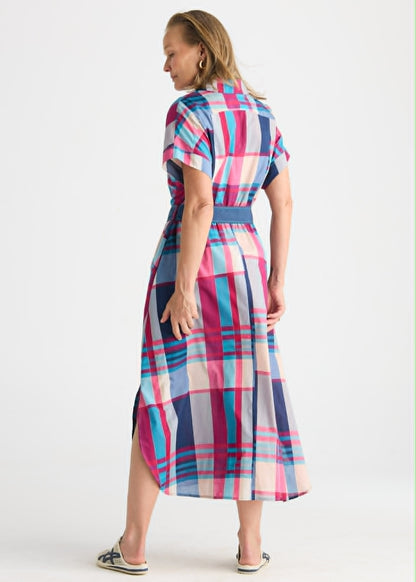 Checkered Dress - Eclipse