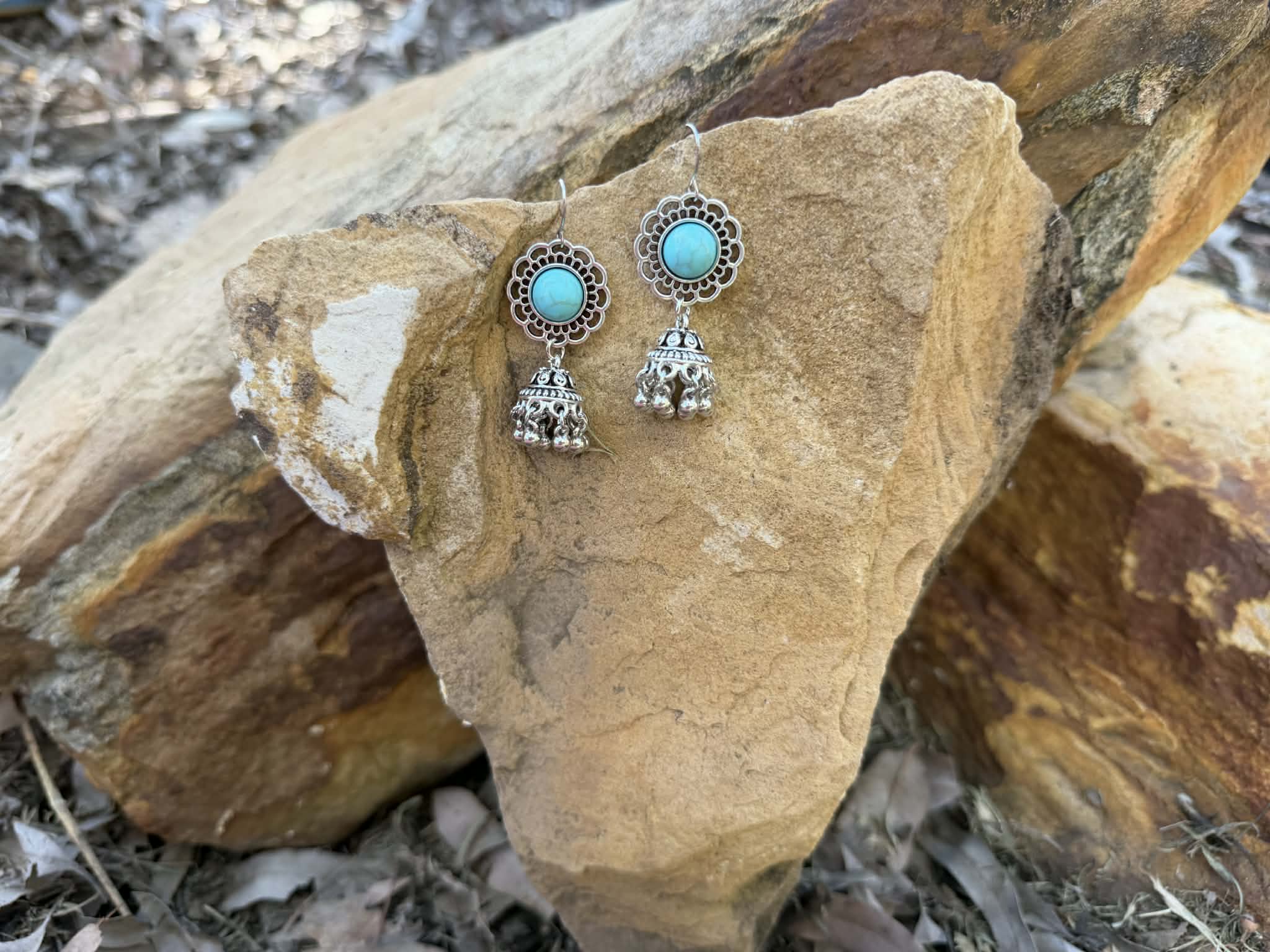 Desert Daisy Earring Tassel Drop earring