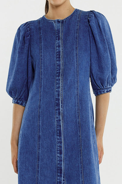 Elijah Midi Denim Dress