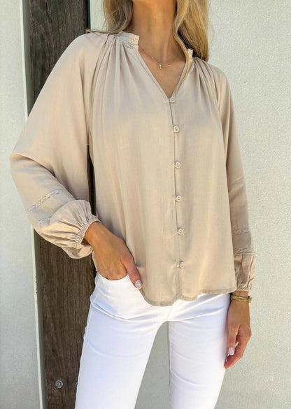 Fallon Blouse beige