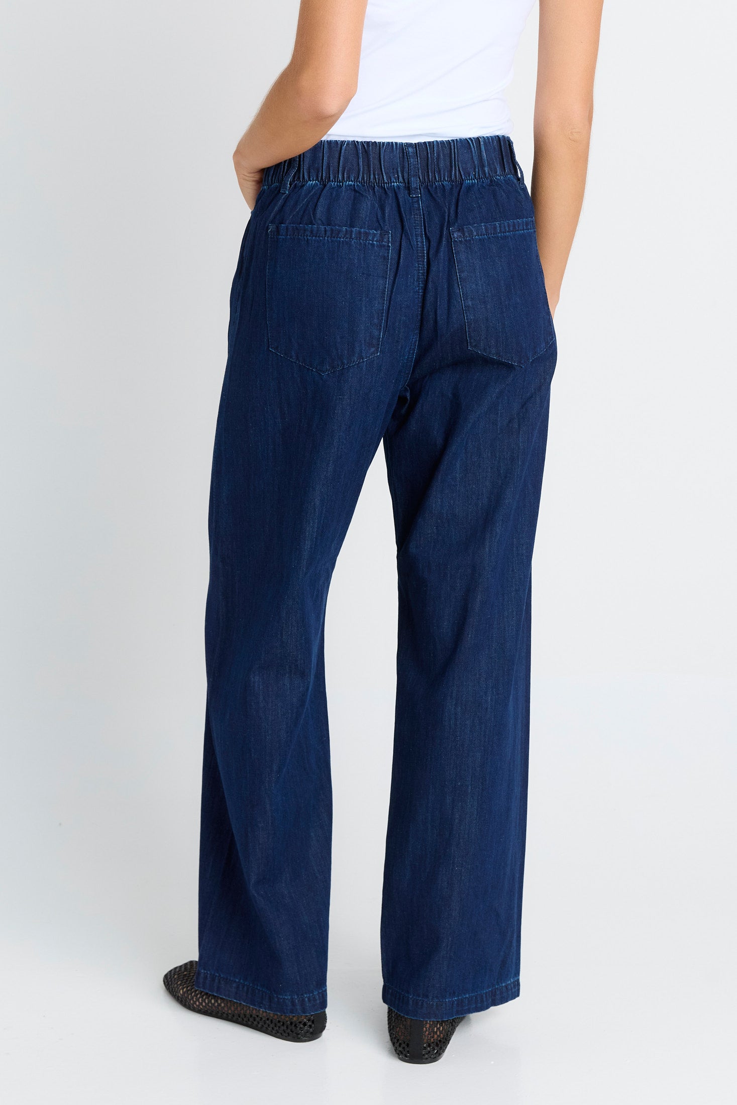 Goldie Jeans - Dark blue Denim