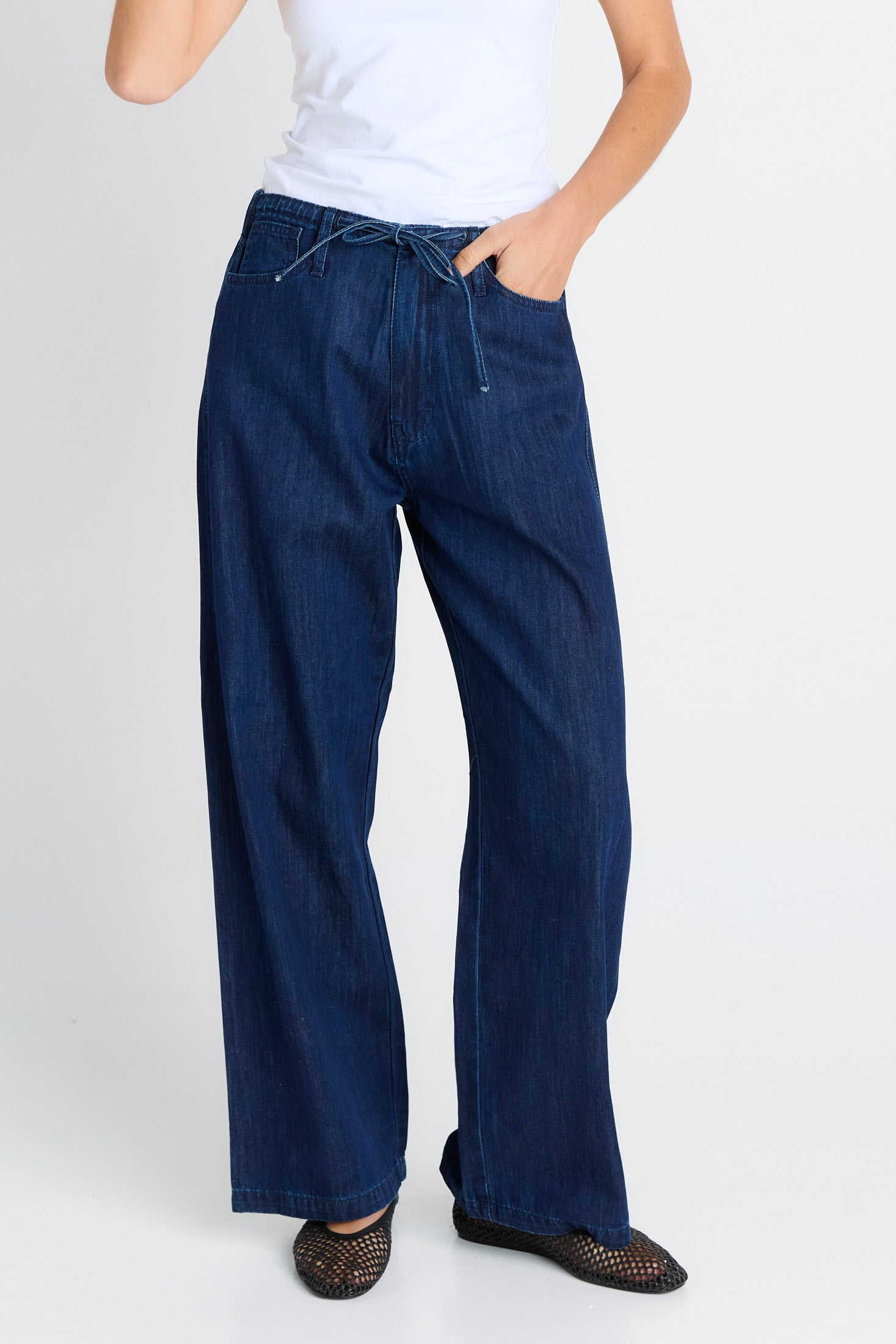 Goldie Jeans - Dark blue Denim