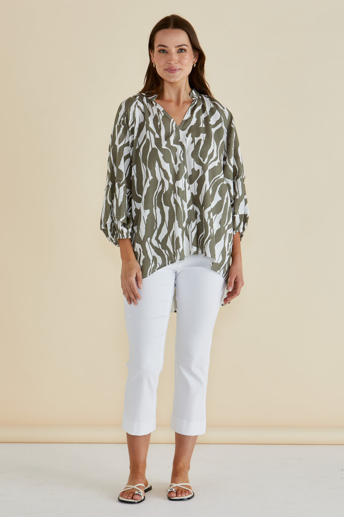 Grazia Blouse Olive