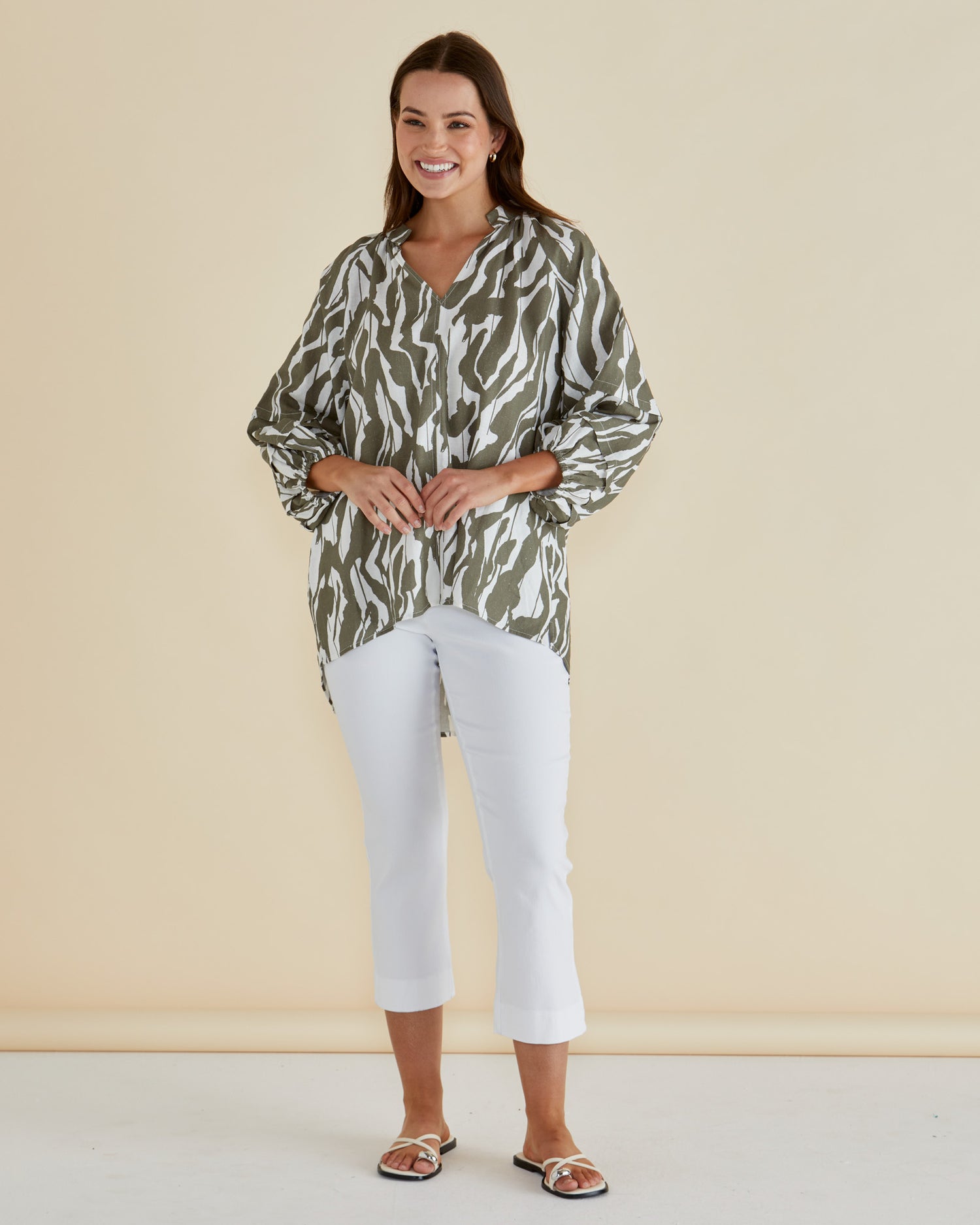 Grazia Blouse Olive
