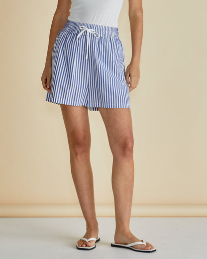 Jovie shorts - Navy stripe