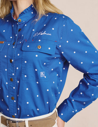 Lilly Pilly Workshirt mid blue