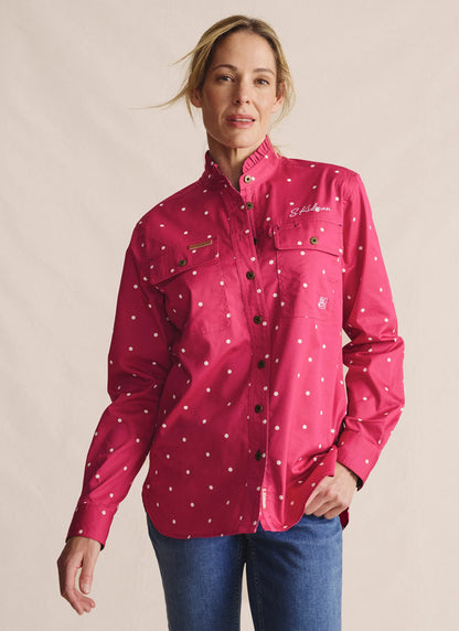 Lilly Pilly Workshirt pink