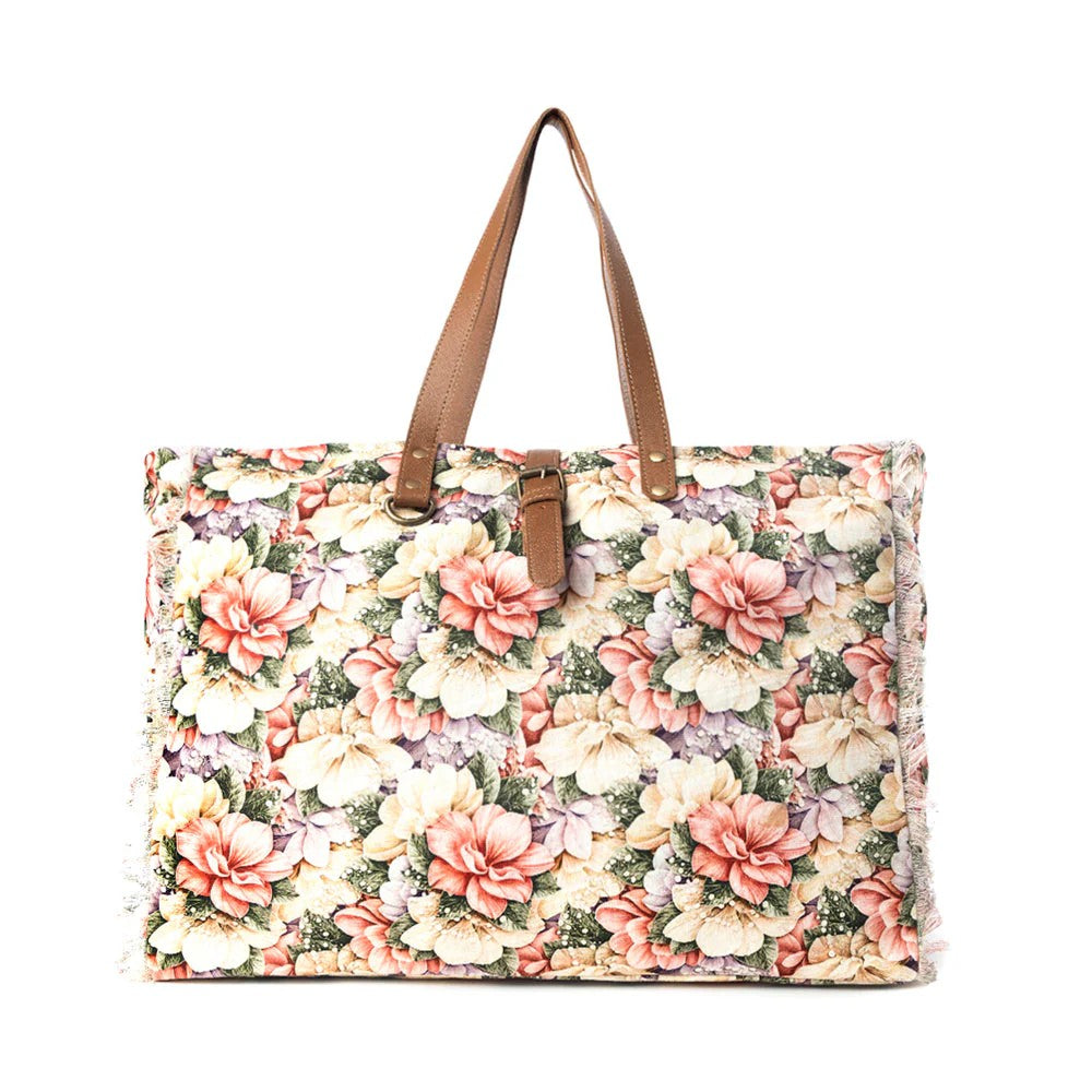 Myra Meadow Crest Weekender Bag floral