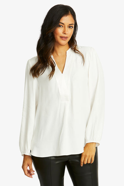 Nickie Long sleeve top ivory