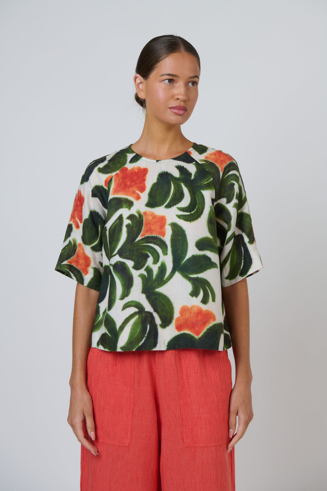 Tuileries Linen Top
