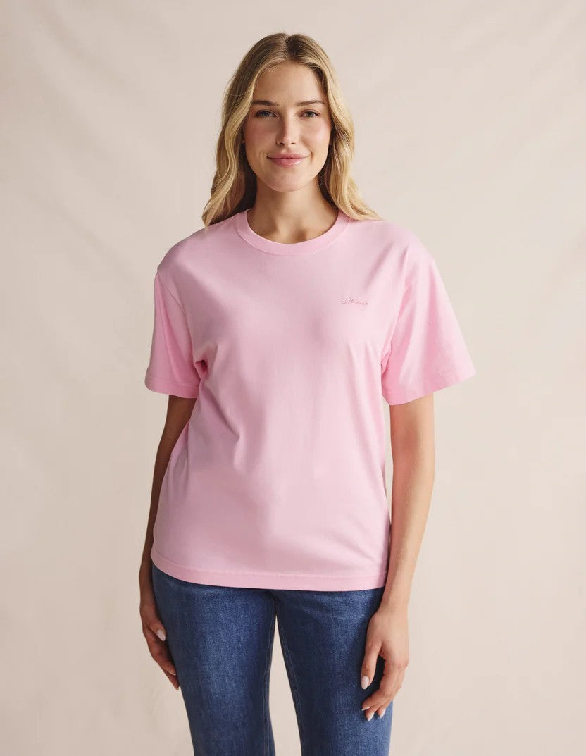 Isabella T shirt - camellia