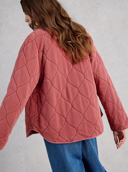 Anya Jersey Quilted Jacket