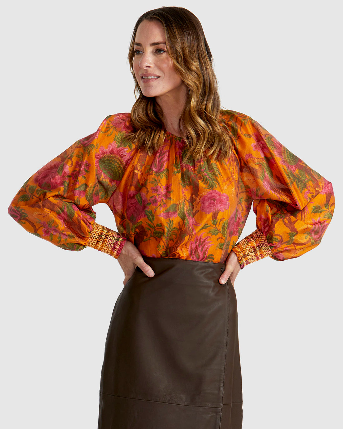 Panama Top Floral