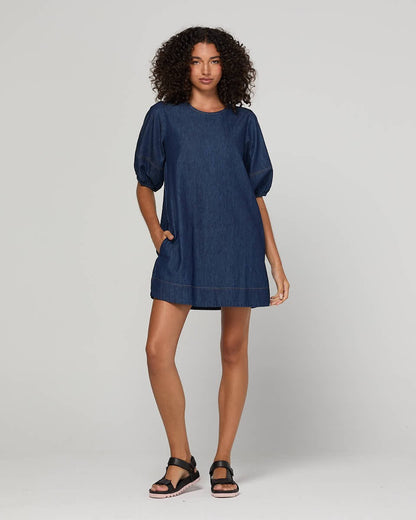 Ava Dress dark denim