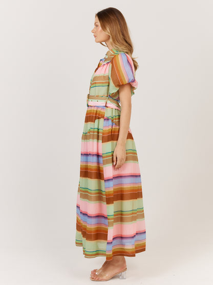Siesta Dress stripe