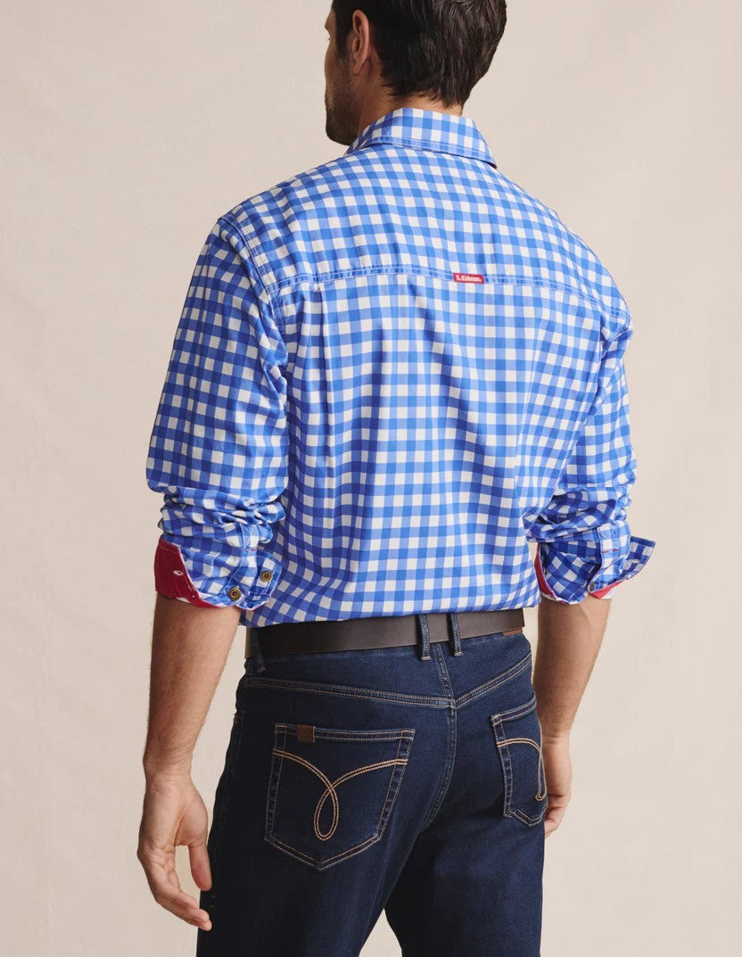 Armstrong Lightweight Workshirt - mid blue