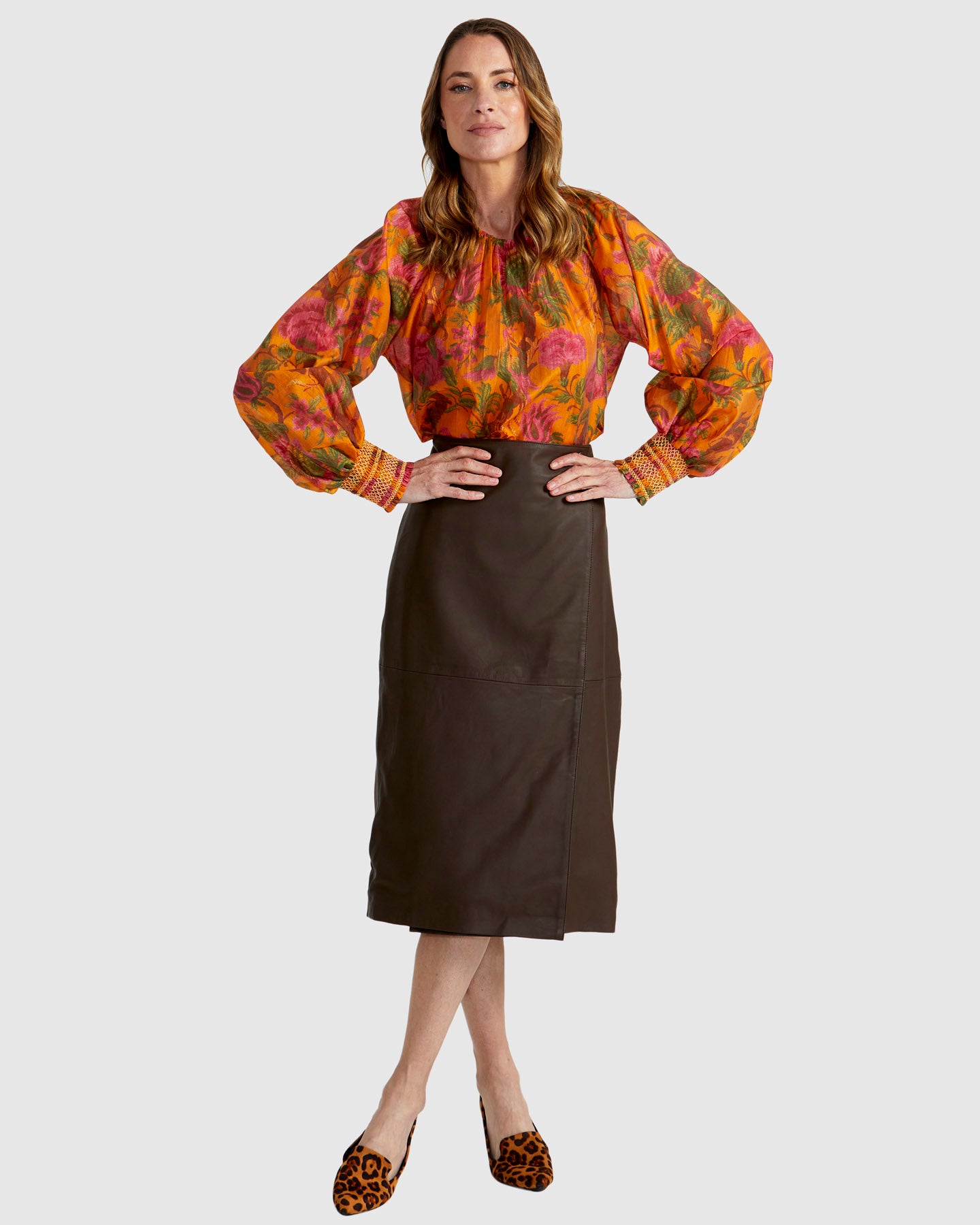 Panama Top Floral