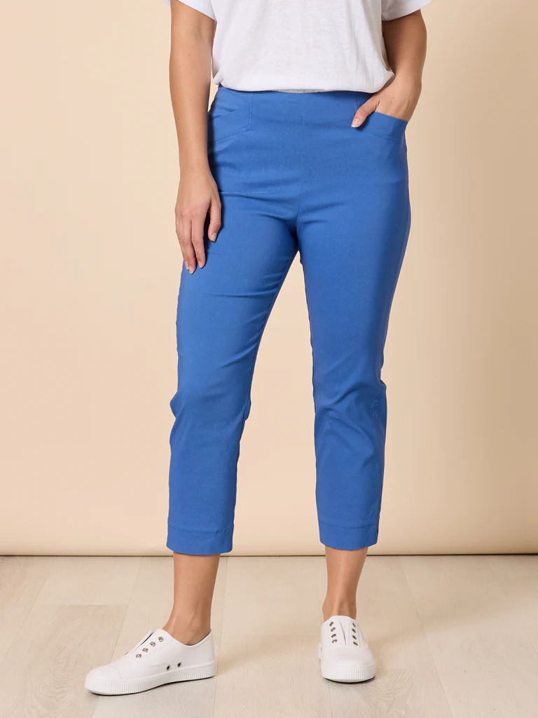 Zara Stretch Pant Blue