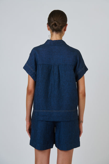 Eclipse Linen Top