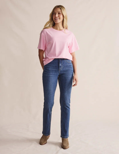 Isabella T shirt - camellia