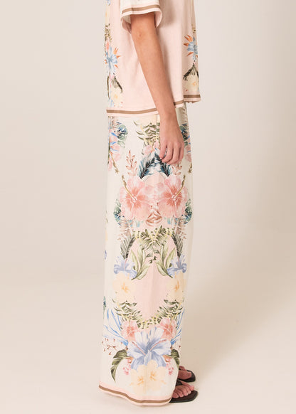 Solara Print Pant Pink