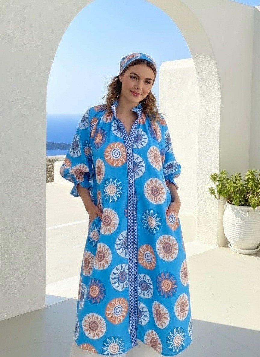 Nine Three One Dress Blue