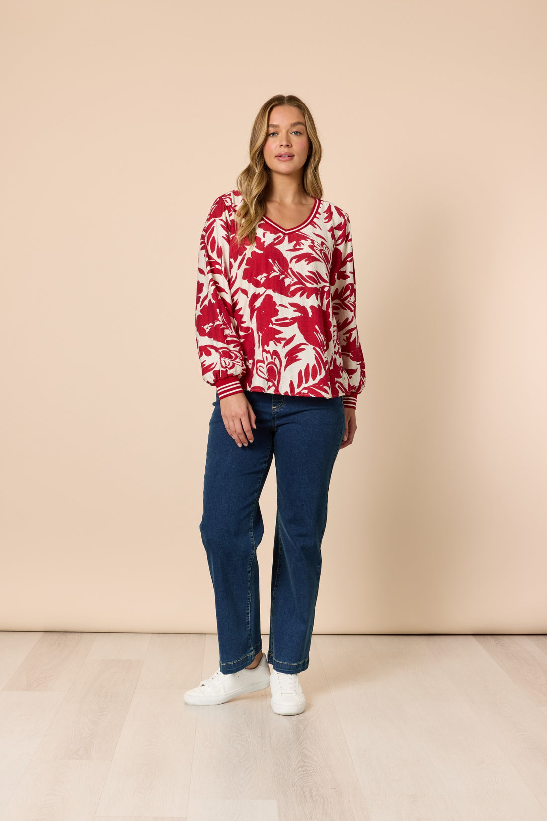 Moulin Rouge Top Red