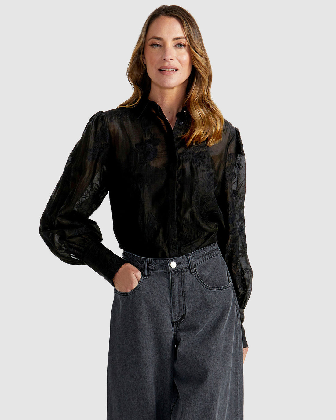 Aurora Shirt Black
