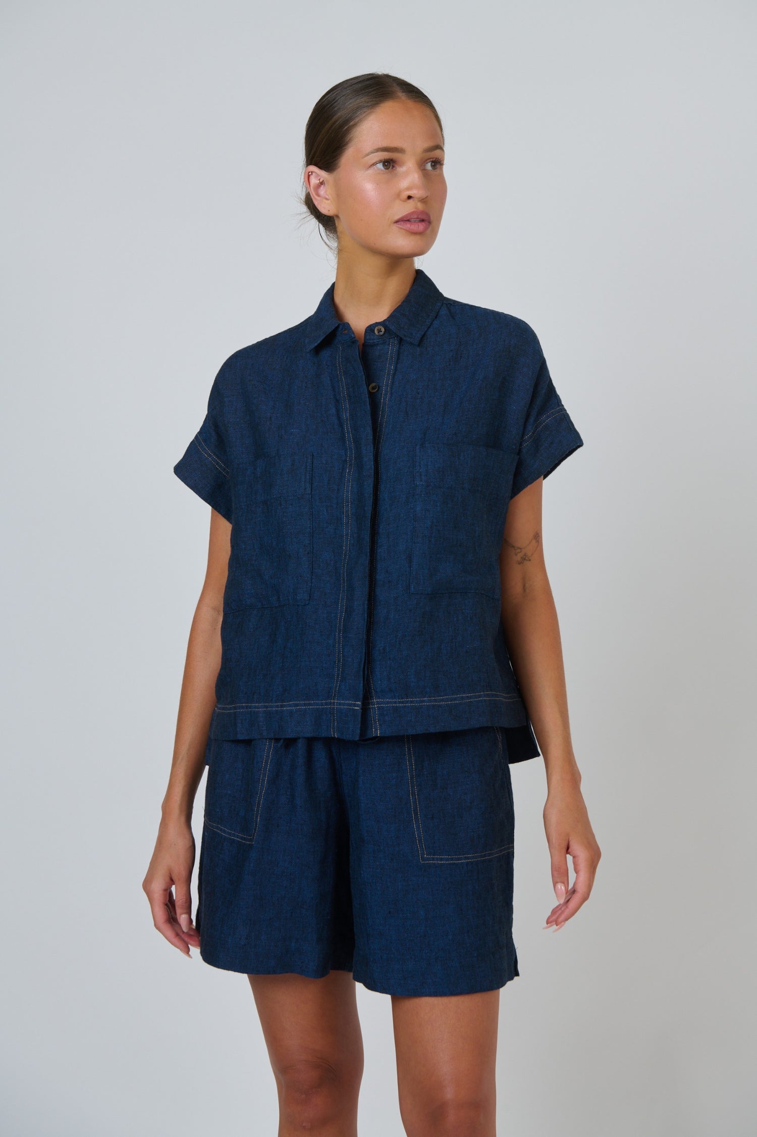 Eclipse Linen Top