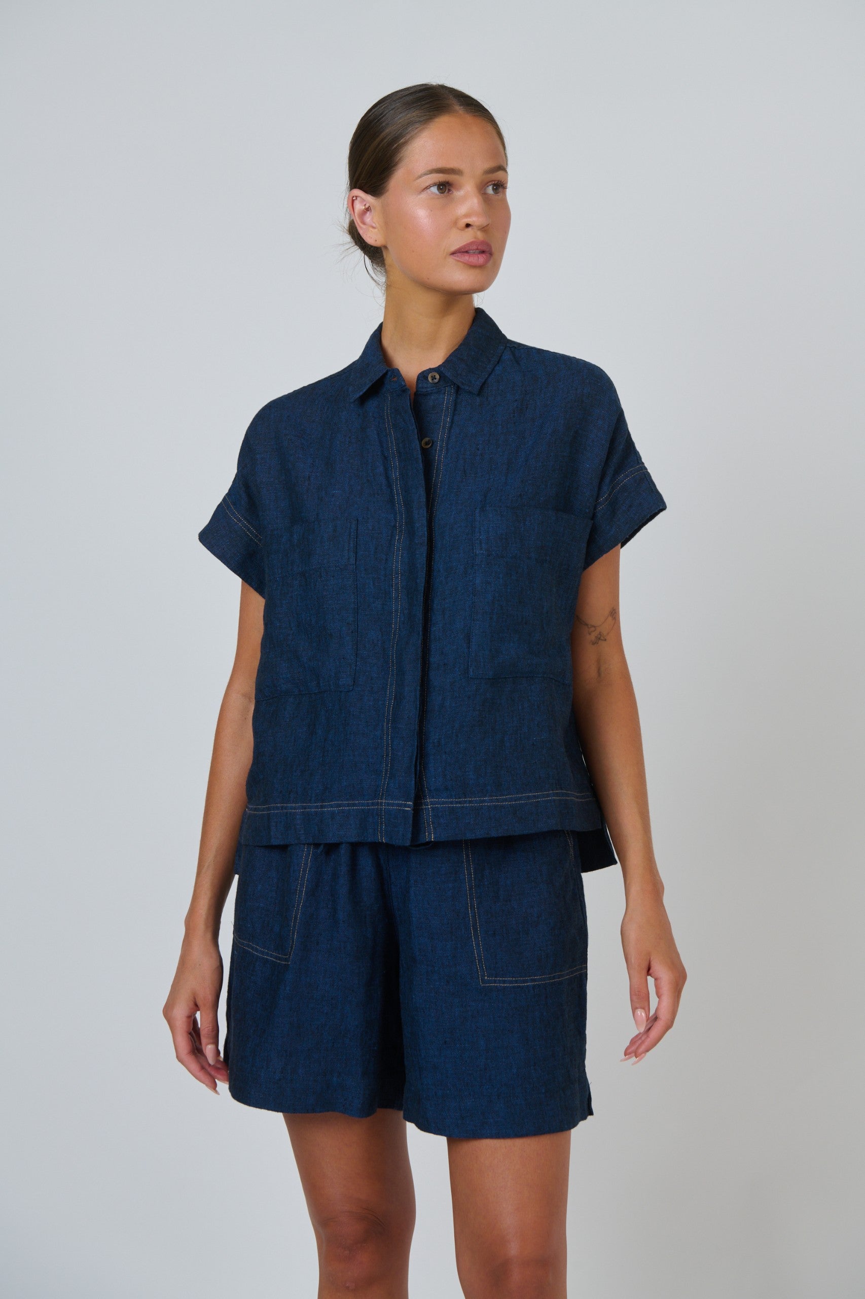 Eclipse Linen Top
