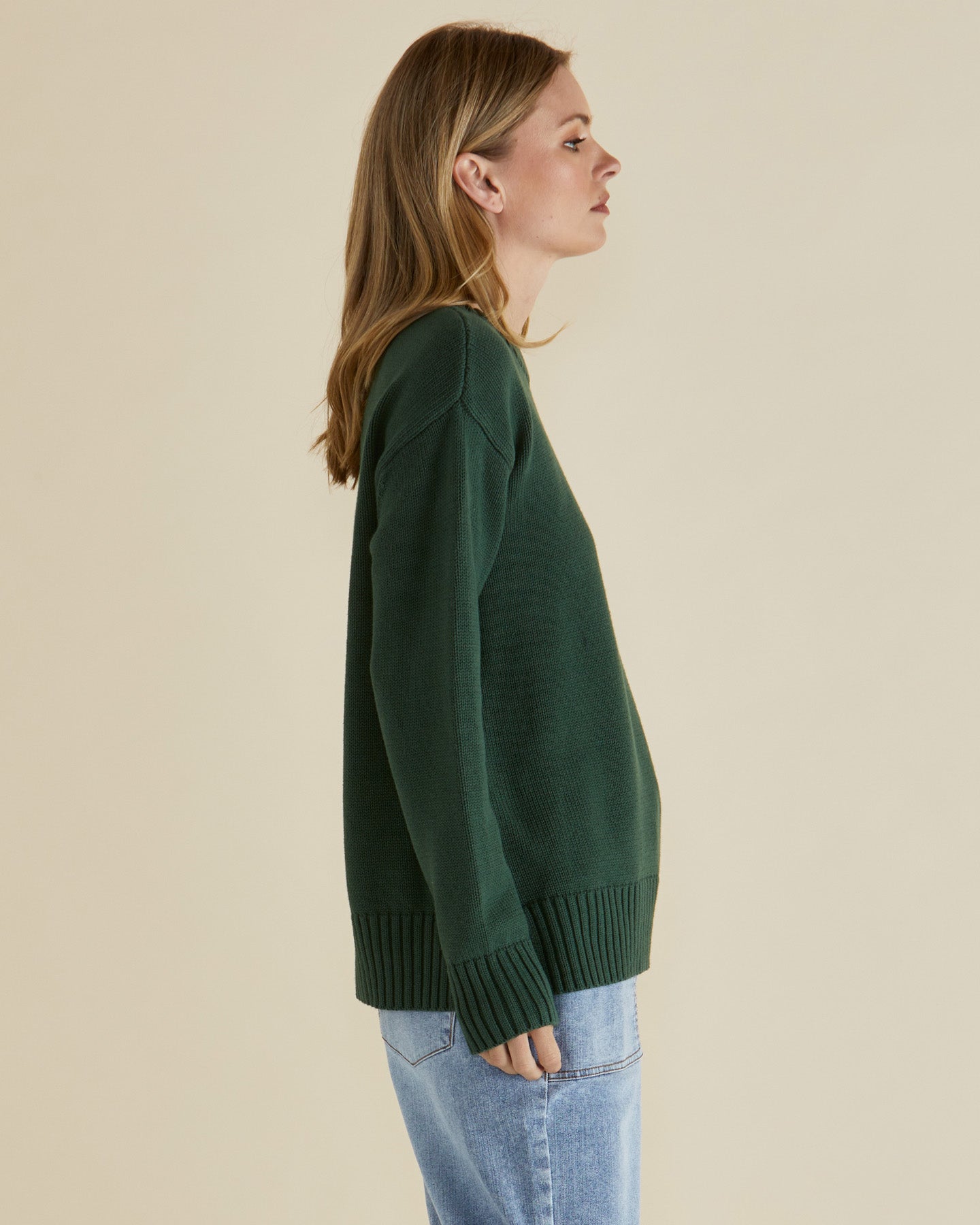 Andy Sweater Dark Green